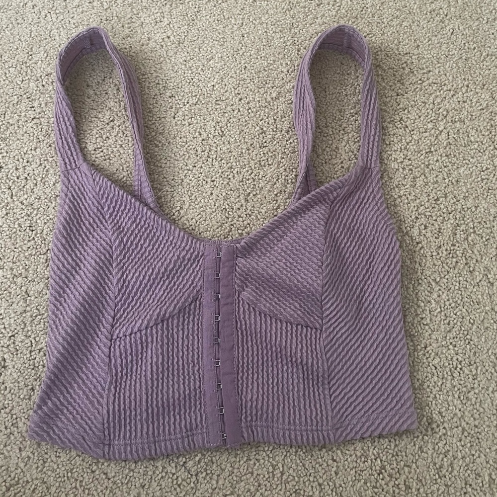 Urban Outfitters Purple Crop Top